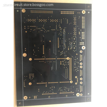 ENIG PCB with  4 layer black solder